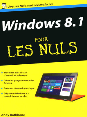 cover image of Windows 8.1 Poche Pour les Nuls